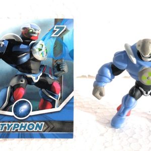 Gormiti  Personaggio TYPHON PERSONAGGIO  PRESENTE NELLE BUSTINE ALTEZZA CIRCA 5-6CM DIPENDE DAL MODELLO COMPRENDE GORM-CARD!
