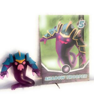 Gormiti  Personaggio SHADOW TROOPER PERSONAGGIO  PRESENTE NELLE BUSTINE ALTEZZA CIRCA 5-6CM DIPENDE DAL MODELLO COMPRENDE GORM-CARD!
