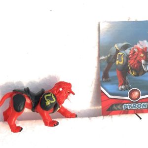 Gormiti  Personaggio PYRON PERSONAGGIO  PRESENTE NELLE BUSTINE ALTEZZA CIRCA 5-6CM DIPENDE DAL MODELLO COMPRENDE GORM-CARD!
