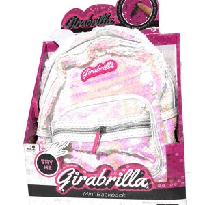 Girabrilla Mini backpack colore Bianco con effetto rosa come si vede da foto - originale di Nice