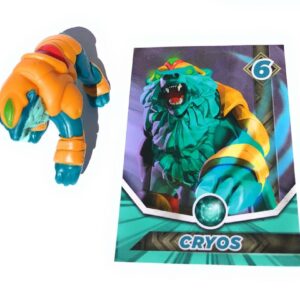 Gormiti CRYOS LIMITED EDITION  PERSONAGGIO PRESENTE NELLE BUSTINE ALTEZZA CIRCA 5-6CM DIPENDE DAL MODELLO COMPRENDE GORM-CARD!