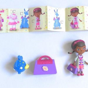 DOTTORESSA PELUCHE - MCSTUFFING - BUSTINA PERSONAGGIO DOTTY PERSONAGGIO DOTTIE ( DOTTI ) E PESCE SQUITTINO CON ACCESSORIO  90121