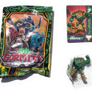 Gormiti OMEGA KRATUS ASSORTIMENTO 6 WAVE 6- PERSONAGGIO PRESENTE NELLE BUSTINE ALTEZZA CIRCA 5-6CM DIPENDE DAL MODELLO COMPRENDE GORM-CARD!