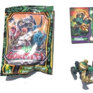 Gormiti OMEGA LORD VOIDUS ASSORTIMENTO 6 WAVE 6- PERSONAGGIO PRESENTE NELLE BUSTINE ALTEZZA CIRCA 5-6CM DIPENDE DAL MODELLO COMPRENDE GORM-CARD!
