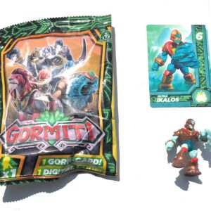 Gormiti OMEGA ULTRA IKALOS ASSORTIMENTO 6 WAVE 6- PERSONAGGIO PRESENTE NELLE BUSTINE ALTEZZA CIRCA 5-6CM DIPENDE DAL MODELLO COMPRENDE GORM-CARD!
