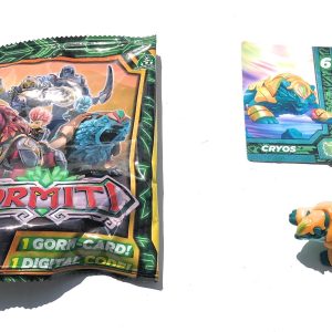 Gormiti OMEGA CRYOS ASSORTIMENTO 6 WAVE 6- PERSONAGGIO PRESENTE NELLE BUSTINE ALTEZZA CIRCA 5-6CM DIPENDE DAL MODELLO COMPRENDE GORM-CARD!