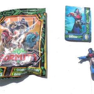 Gormiti OMEGA ULTRA ORION ASSORTIMENTO 6 WAVE 6- PERSONAGGIO PRESENTE NELLE BUSTINE ALTEZZA CIRCA 5-6CM DIPENDE DAL MODELLO COMPRENDE GORM-CARD!