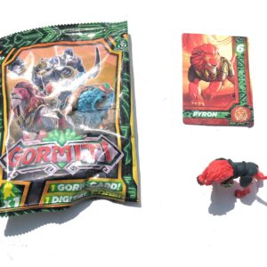Gormiti OMEGA PYRON ASSORTIMENTO 6 WAVE 6- PERSONAGGIO PRESENTE NELLE BUSTINE ALTEZZA CIRCA 5-6CM DIPENDE DAL MODELLO COMPRENDE GORM-CARD!
