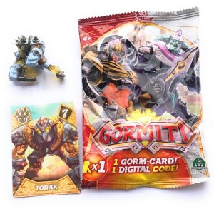 GORMITI ALPHA TORAK  ASSORTIMENTO  WAVE 8 - PERSONAGGIO PRESENTE NELLE BUSTINE ALTEZZA CIRCA 5-6CM DIPENDE DAL MODELLO COMPRENDE GORM-CARD!