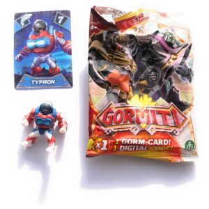 GORMITI ALPHA TYPHON ASSORTIMENTO  WAVE 8 - PERSONAGGIO PRESENTE NELLE BUSTINE ALTEZZA CIRCA 5-6CM DIPENDE DAL MODELLO COMPRENDE GORM-CARD!