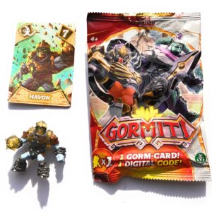 GORMITI ALPHA PALLADIUM  ASSORTIMENTO  WAVE 8 - PERSONAGGIO PRESENTE NELLE BUSTINE ALTEZZA CIRCA 5-6CM DIPENDE DAL MODELLO COMPRENDE GORM-CARD!