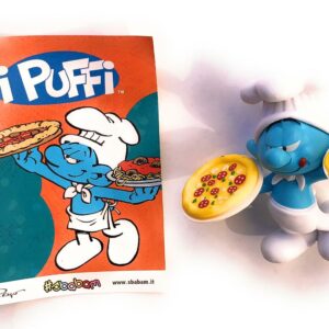 I PUFFI MESTIERI SBABAM PERSONAGGIO PUFFO CHEF ALTEZZA CIRCA 9 CM VARIABILE DAL MODELLO