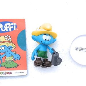 Sbabam I PUFFI Mestieri Personaggio PUFFO Giardiniere Altezza Circa 9 CM VARIABILE da Modello