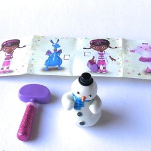 DOTTORESSA PELUCHE GIOCHI PREZIOSI !! DOC COLLECTION :1 PERSONAGGIO E 1 STRUMENTO ! PUPAZZO DI NEVE NEVINO
