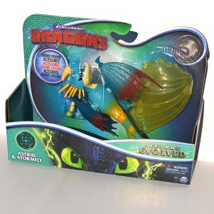 DreamWorks Dragons Legends Evolved, ASTRID E STORMFLY, Dragon with Viking Figure and Accessories di Spin Master 6045161