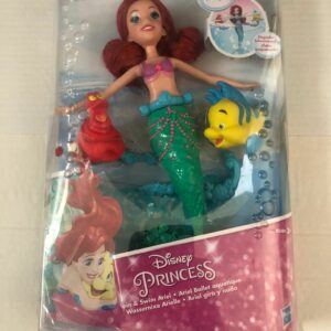 Disney Princess - Ariel Sirena Spin & Swim confezione rovinata