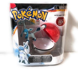 Pokemon Clip N Carry Pokeball GLACEON + POKE BALL