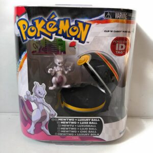 Pokemon Clip N Carry Pokeball MEWTWO + POKE BALL