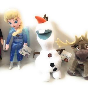 Frozen 4 PELUCHE PERSONAGGIO - ELSA - ANNA - OLAF - SVEN - ALTEZZA MASSIMA 25 CM