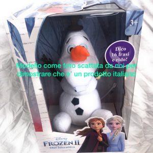 Disney Frozen 2, Olaf Interattivo 30 cm PRODOTTO ITALIANO, Simba 6315876938009
