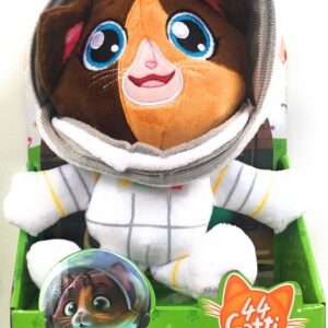 Peluche Cosmo 44 Gatti circa 20 cm ,musicale in italiano