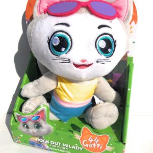 Peluche MILADY 44 Gatti circa 20 cm ,musicale in italiano