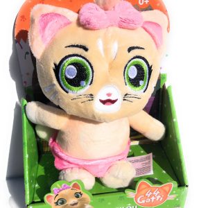 Peluche PILOU  44 Gatti circa 20 cm ,musicale in italiano