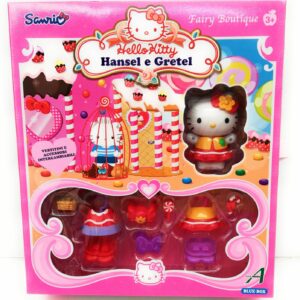 HELLO KITTY, FAIRY BOUTIQUE, MODELLO HELLO KITTY HANSEL E GRETEL CON VESTITI E ACCESSORI COD 86213