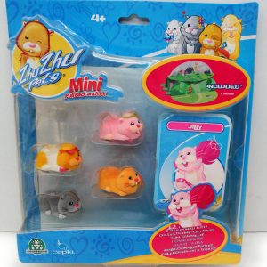 Zhu Zhu Pets mini in blister da 4 pezzi cod 1901 Giochi Preziosi