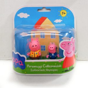 Peppa Pig - Coppia Personaggi George e Peppa Pig di Giochi Preziosi CCP02821