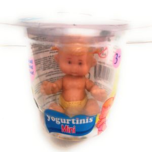 Mini Yogurtinis Barattolo con Bambola Profumata 7,5 cm, Anna Banana di Giochi Preziosi GPZ18407