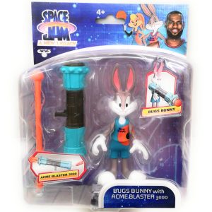 Space Jam, Personaggio Bugs Bunny con accessorio Acme Blaster 30000, da film Space Jam, Giochi Preziosi, PCE05110