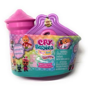CRY BABIES MAGIC TEARS STORIGIAND 2° SERIE CASETTA CASTELLO COLORE VIOLA