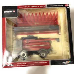 Britains Collection TREBBIA CASE 7010 AXIAL FLOW CON DOPPIA GEMMELLATURA E DOPPIA BARRA COD 14563A  scala 1:32