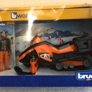 Bruder 63101 - SET Motoslitta con personaggio e accessori - scala 1/16