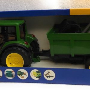 Bruder 01134 - SET John Deere 6920 - 02052 con carro John Deere - 02012 e pala serie Limited Edition - scala 1/16