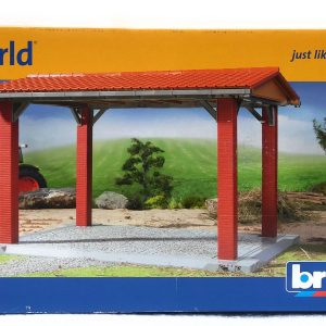 Bruder 68000 - FattoriaFienile,tettoia  - scala 1/16 leggere descrizione -