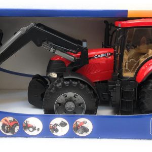 Bruder 03096 - Bruder Trattore Case CVX 230 con benna - scala 1/16 FUORI PRODUZIONE