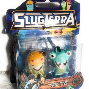 Slugterra Mini Figura 2 personagg rocosa e sierra - Pack ROCKY & BUZZSAW