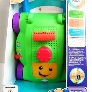 Fisher Price Ridi e Impara Tagliaerba con melodie, canzoncine, frasi e luci in italiano - Fisher Price BHC14