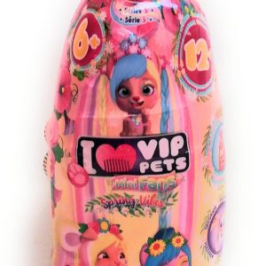 I Love VIP Pets - Mini Fans Spring Vibes con tappo rosa scuro, modello casuale 712843