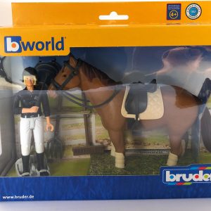 BRUDER CAVALLERIZZA + CAVALLO SCALA 1-16 COD 62505