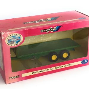 © Britains Collection RIMORCHIO  TWIN AXLE FLAT BED TRAILER scala 1/32 - 42015