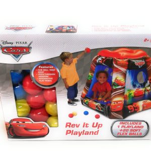 Tenda gonfiabile Cars con 20 palline, Giocheria 88238