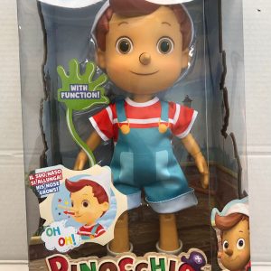 Pinocchio - Personaggio Di 32 Cm Con La Funzione Del Naso Che Si Allunga Quando Dice Una Bugia, Per Bambini A Partire Da 3 Anni, PNH12000,