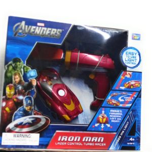 Marvel Avengers - MACCHINA COMANDATA DALLA PISTOLA CON RAGGIO LUMINOSO PERSONAGGIO IRON MAN 18404