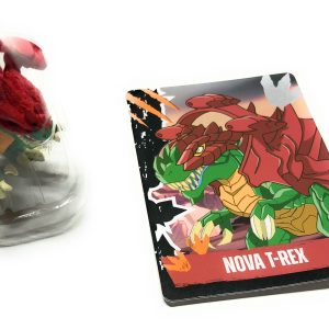 Dinofroz- Il Ritorno personaggio COLLECTION personaggio (NOVA T-REX)  presente nelle bustine DNB00000 (NOVA T-REX)