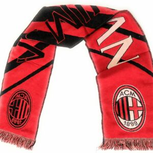 Sciarpa Milan Jaquard Ufficiale - AC Milan - 140 X20 CM circa