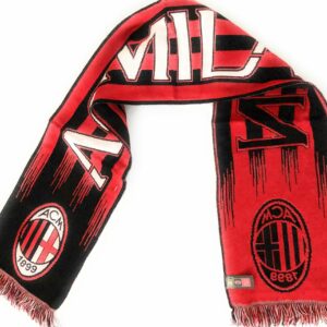Sciarpa Milan Jaquard Ufficiale - AC Milan - 140 X20 CM circa
