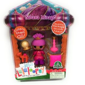 Lalaloopsy - Mini Lalaloopsy 8 cm Sahara Mirage con accessori, Giochi Preziosi GPZ12152